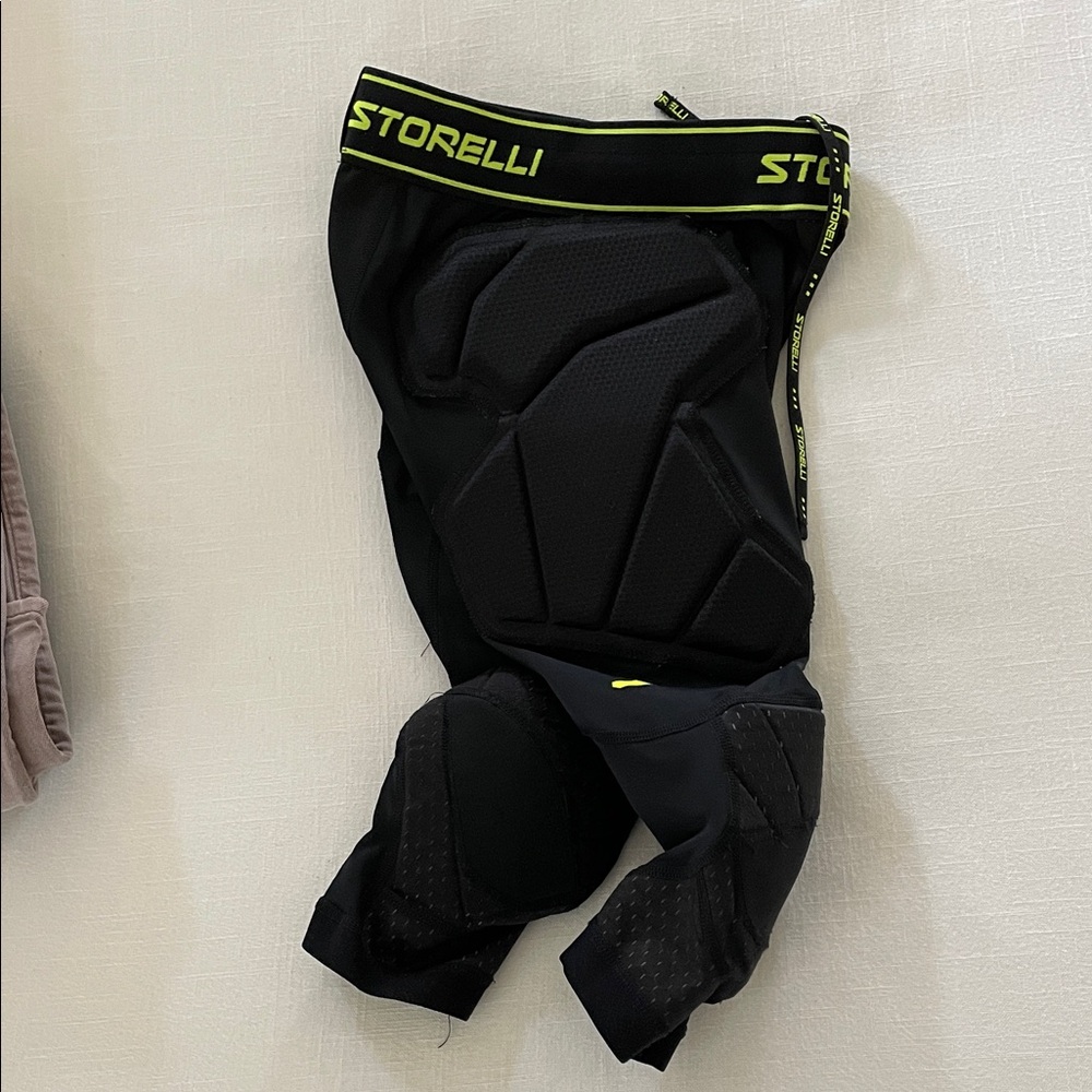 Kids Storelli Padded Black Sports Shorts